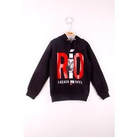 Toontoy Love Dünya Baskılı Kız Çocuk Sweatshirt
