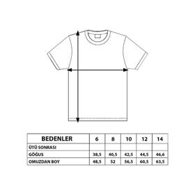 Toontoy Youth Baskılı Mavi Erkek Çocuk T-shirt