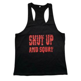 Top Glory 5012 Fitness Gym Tank Top Siyah Erkek Atlet