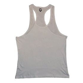 Top Glory 5025 Fitness GYM Tank Top Beyaz Erkek Atlet