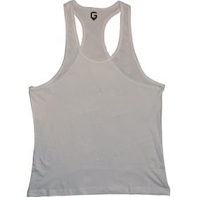 Top Glory 5025 Fitness GYM Tank Top Beyaz Erkek Atlet