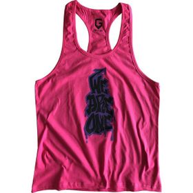 Top Glory 5063 Fitness GYM Tank Top Pembe Erkek Atlet