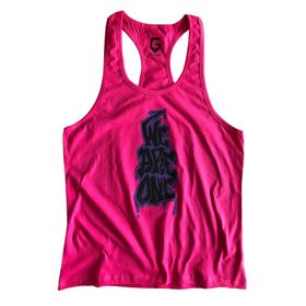 Top Glory 5063 Fitness GYM Tank Top Pembe Erkek Atlet