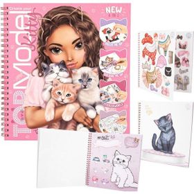 Top Model DK06671 Kitty Boyama Kitabı
