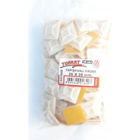 Topart 01649 28x28 mm 100 Adet Yapışkan Kroşe