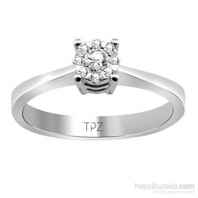 Topaz Pırlanta TKTPTYT0269 Pırlanta Tektaş Yüzük