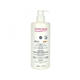 Topicream Mela Unifying Ultra Moisturizing Milk SPF15 Güneş Korumalı 500 ml Aydınlatıcı Vücut Sütü