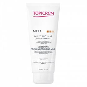 Topicrem 200 ml Mela Lightening Ultra Moisturizing Milk Aydınlatıcı ve Nemlendirici Bakım Sütü