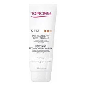 Topicrem 200 ml Mela Lightening Ultra Moisturizing Milk Aydınlatıcı ve Nemlendirici Bakım Sütü