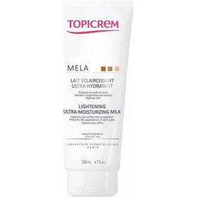 Topicrem 200 ml Mela Lightening Ultra Moisturizing Milk Aydınlatıcı ve Nemlendirici Bakım Sütü
