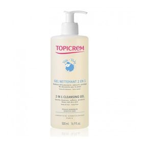 Topicrem 500 ml Bebekler İçin 2 si 1 Arada Temizleme Jeli