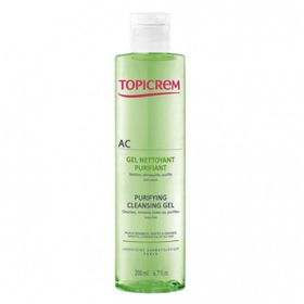 Topicrem AC Purifying 200 ml Akneli Ciltler İçin Temizleyici Jel