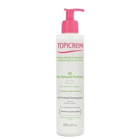 Topicrem AC Purifying 200 ml Akneli Ciltler İçin Temizleyici Jel