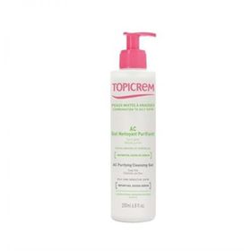 Topicrem AC Purifying 200 ml Akneli Ciltler İçin Temizleyici Jel