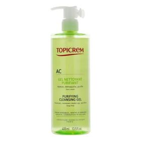 Topicrem AC Purifying Cleansing Gel 400 ml Yağlı ve Akneli Ciltler için Yıkama Jeli