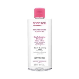 Topicrem Cleansing Water Face Eyes 500 ml Temizleyici Göz Suyu