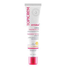 Topicrem Hydra+ Tinted Radiance Light SPF50 40 ml Cream