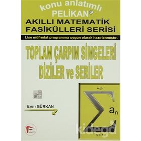Toplam Çarpım Simgeleri Diziler Ve Seriler-Pelikan Yayınları