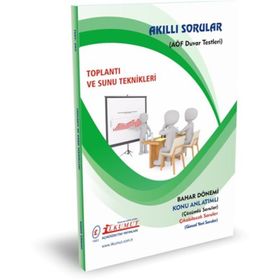 TOPLANTI VE SUNUM TEKNIKLERI - ERHAN SARIDOĞAN