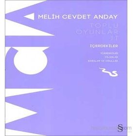 Toplu Oyunlar 2 - Melih Cevdet Anday