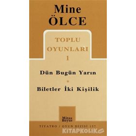 Toplu Oyunları 1 Dün Bugün Yarın Biletler İki Kişilik - Mine Ölce