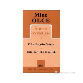 Toplu Oyunları 1 Dün Bugün Yarın Biletler İki Kişilik - Mine Ölce