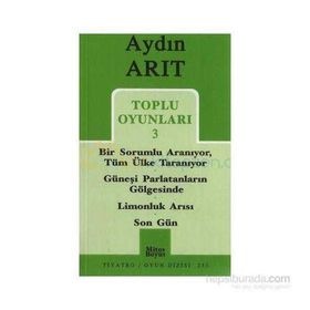 TOPLU OYUNLARI 3 BIR SORUMLU ARANIYOR, TÜM ÜLKE TARANIYOR - GÜNEŞI PARLATANLARIN GÖLGESINDE - ... - SON GÜN - AYDIN ARIT