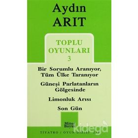 TOPLU OYUNLARI 3 BIR SORUMLU ARANIYOR, TÜM ÜLKE TARANIYOR - GÜNEŞI PARLATANLARIN GÖLGESINDE - ... - SON GÜN - AYDIN ARIT