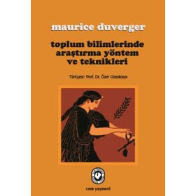 Toplum Bilimlerinde Araştırma Yöntem ve Teknikleri -Maurice Duverger - Cem Yayınevi