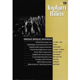 Toplum ve Bilim Sayı:126 - Kolektif