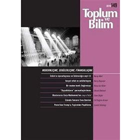 Toplum Ve Bilim Sayı:149 - Kolektif