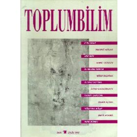 Toplumbilim Sayı: 1 - Kollektif