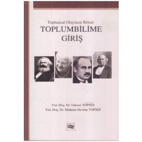 TOPLUMBILIME GIRIŞ - GENEL
