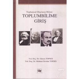TOPLUMBILIME GIRIŞ - GENEL