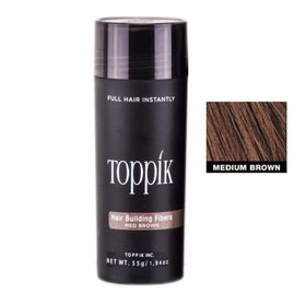 Toppik Hair Building Fibers Orta Kahve 55 gr Saç Tozu