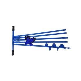 Toprak Burgusu Çap 15 cm Boy 5 mt Uzatmalı Sondaj Aleti