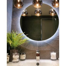 Toprak Dekor 70 cm Ledli Banyo Aynası