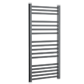 Toprak Havlupan 50x100 cm 14 Borulu Siyah Renk Havlupan Radyatör