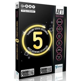 Toprak Yayıncılık AYT 5'li Paket Sayısal Deneme Sınavı