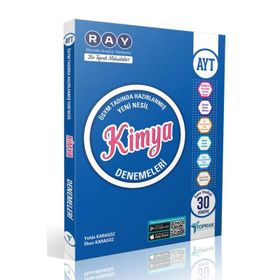Toprak Yayıncılık Ayt Kimya Deneme Kitabı