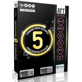 Toprak Yayınları - AYT 5'li Paket Sayısal Deneme