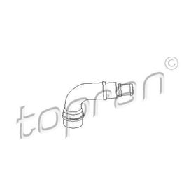 Topran 111158001 755 A4-A6-Passat 1998-2004 Uyumlu Külbüratör Hava Borusu