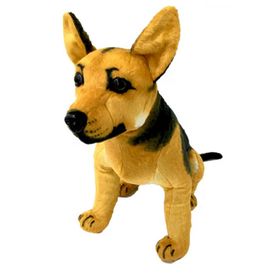 Toprock Oturan Köpek 42 cm Peluş Oyuncak