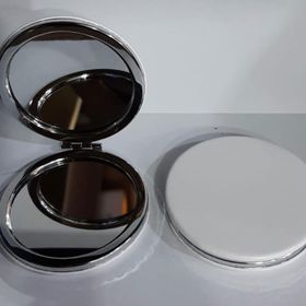 Toptan Bulurum Beyaz Renk Büyüteçli Cep Aynası