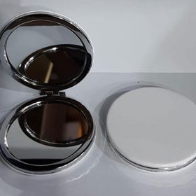 Toptan Bulurum Beyaz Renk Büyüteçli Cep Aynası