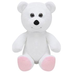 Toptanbulurum 15 cm Beyaz Peluş Ayı Oyuncak