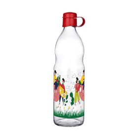Toptanbulurum Frido Desenli 1000 ml Cam Suluk