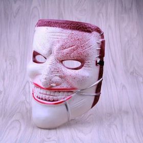 Toptanbulurum Kanlı 23x18 cm Reçine Ölüm Joker Maskesi