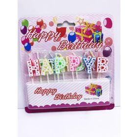 Toptanbulurum Renkli Happy Birthday Mum