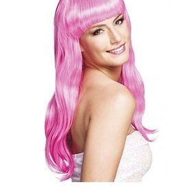 Toptanbulurum Soft Pembe Uzun Parti Peruğu